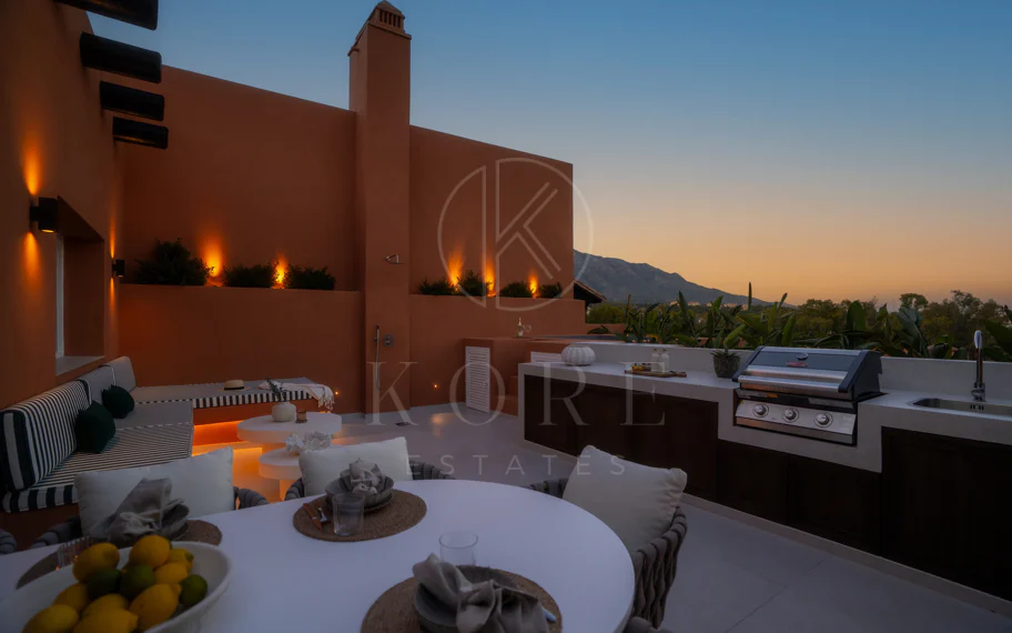 Atico Duplex en venta en Alminar de Marbella, Nueva Andalucia
