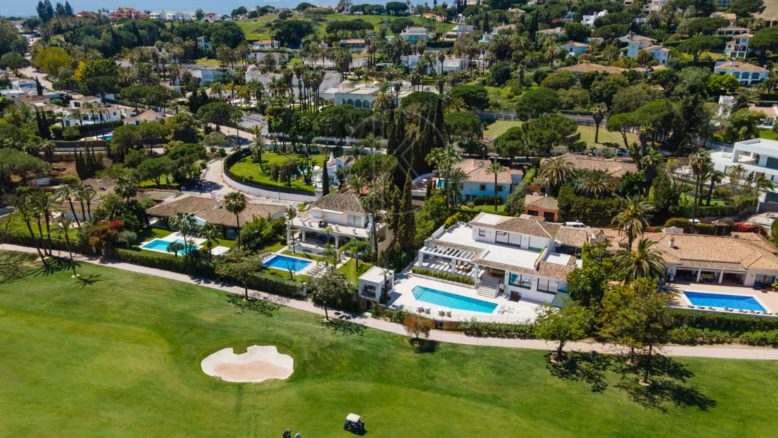 Luxury Frontline Golf Villa with La Concha Views in Las Brisas