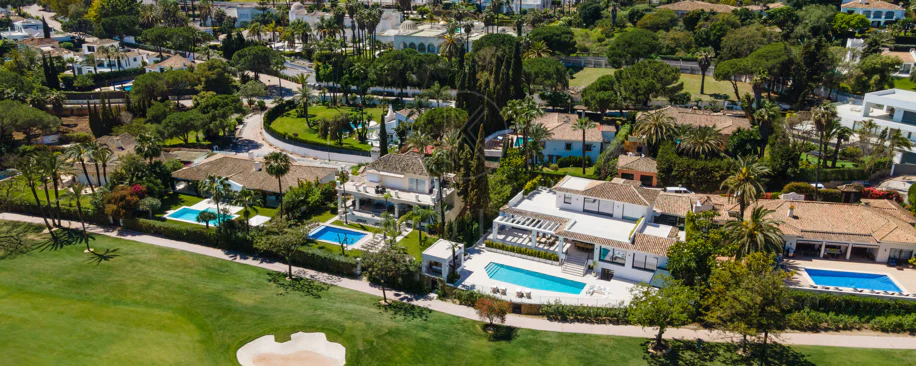 Luxury Frontline Golf Villa with La Concha Views in Las Brisas