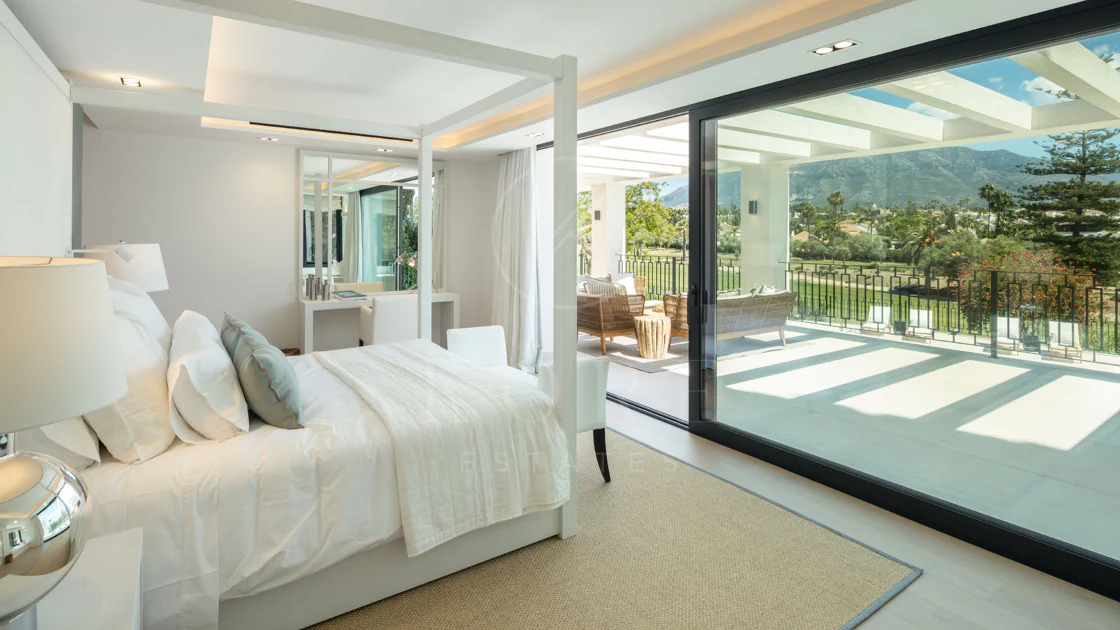 Luxury Frontline Golf Villa with La Concha Views in Las Brisas