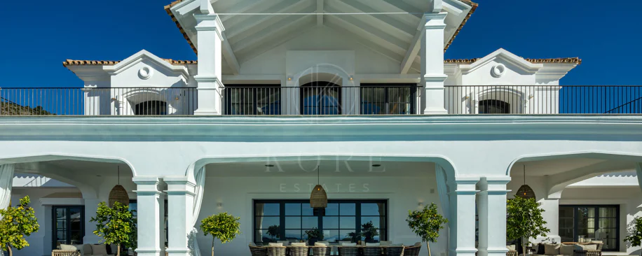 Luxury Mansion with Panoramic Sea, Gibraltar and Africa Views