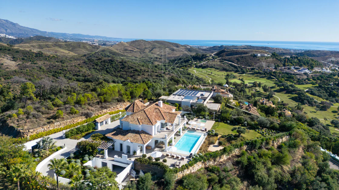 Luxury Mansion with Panoramic Sea, Gibraltar and Africa Views