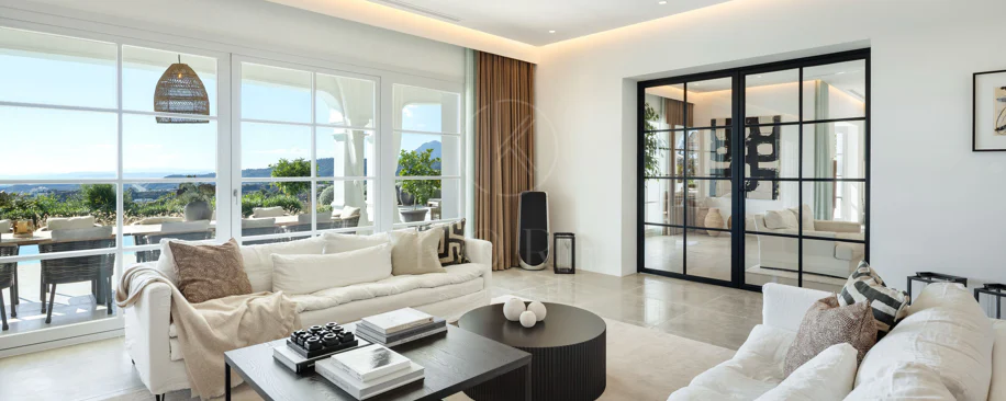 Luxury Mansion with Panoramic Sea, Gibraltar and Africa Views