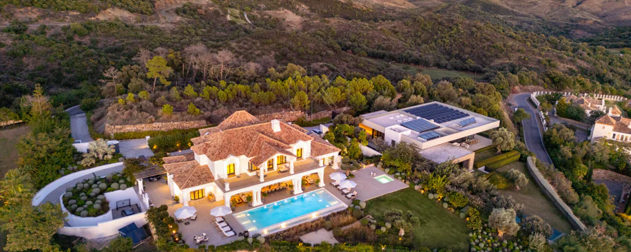 Luxury Mansion with Panoramic Sea, Gibraltar and Africa Views