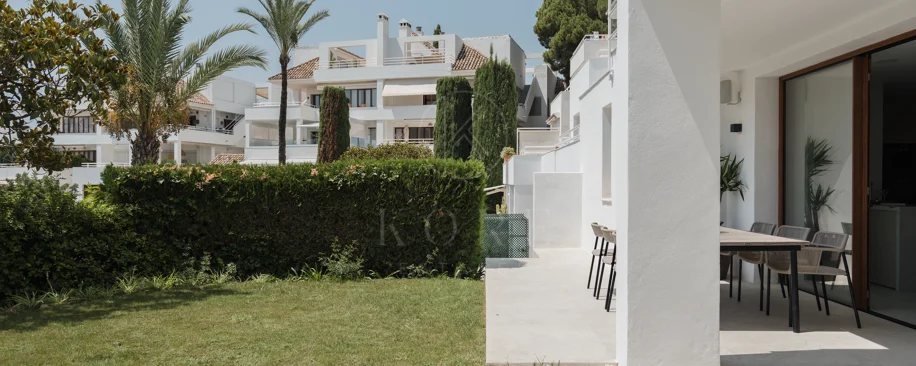 Fully Renovated Garden Duplex Beside Los Naranjos Golf in Nueva Andalucía