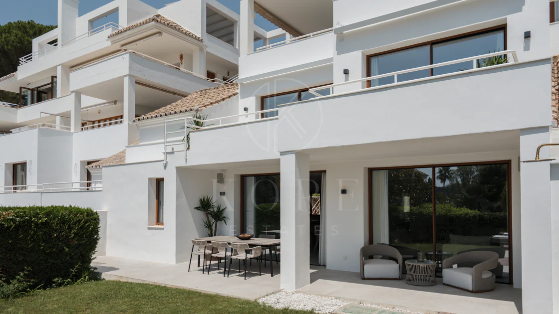 Fully Renovated Garden Duplex Beside Los Naranjos Golf in Nueva Andalucía