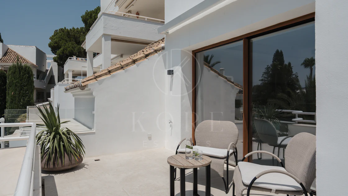 Fully Renovated Garden Duplex Beside Los Naranjos Golf in Nueva Andalucía