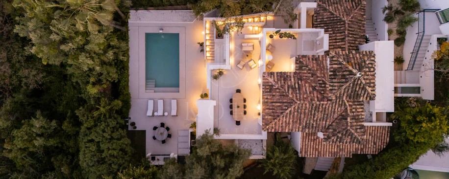 Contemporary Andalusian-Style Villa in Los Naranjos Hill Club