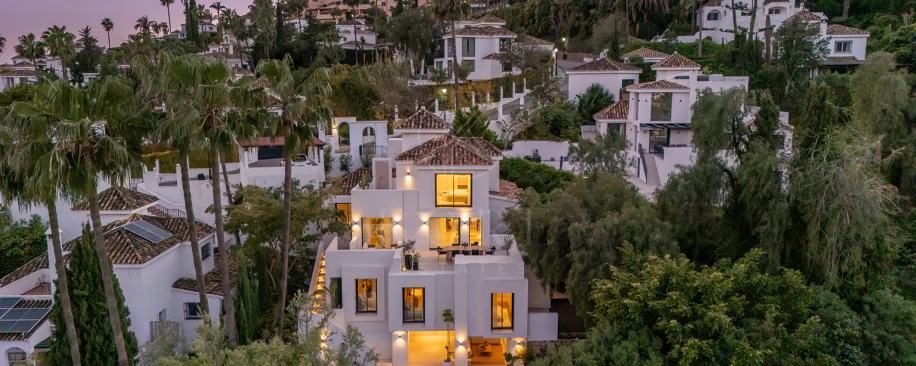 Contemporary Andalusian-Style Villa in Los Naranjos Hill Club