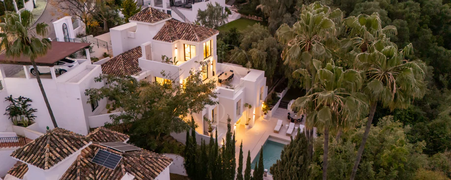 Contemporary Andalusian-Style Villa in Los Naranjos Hill Club