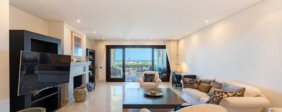 Excepcional apartamento en Los Monteros Playa en primera línea de playa