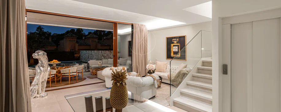 Villa de lujo cerca de Puente Romano en la Milla de Oro de Marbella