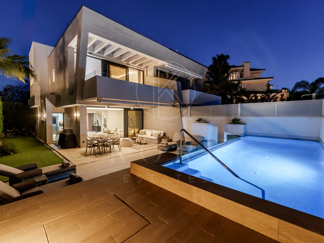 Exclusive contemporary beachside semi-detached villa