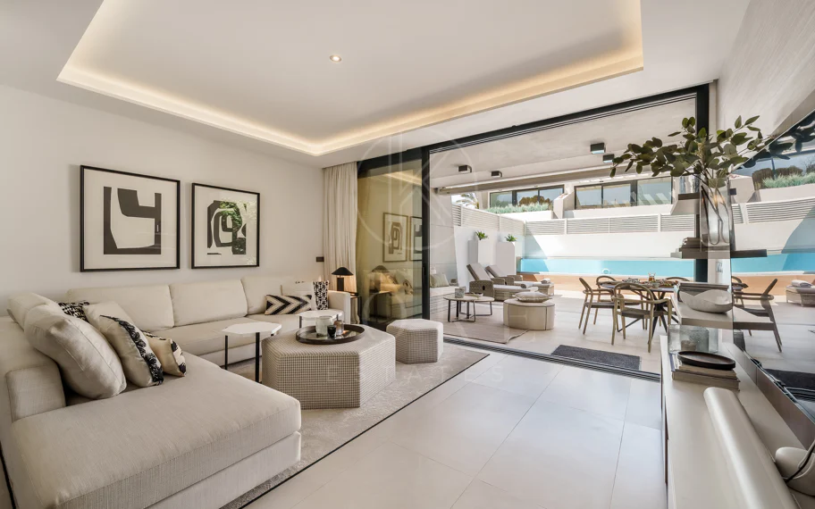 Villa pareada contemporánea exclusiva junto a la playa