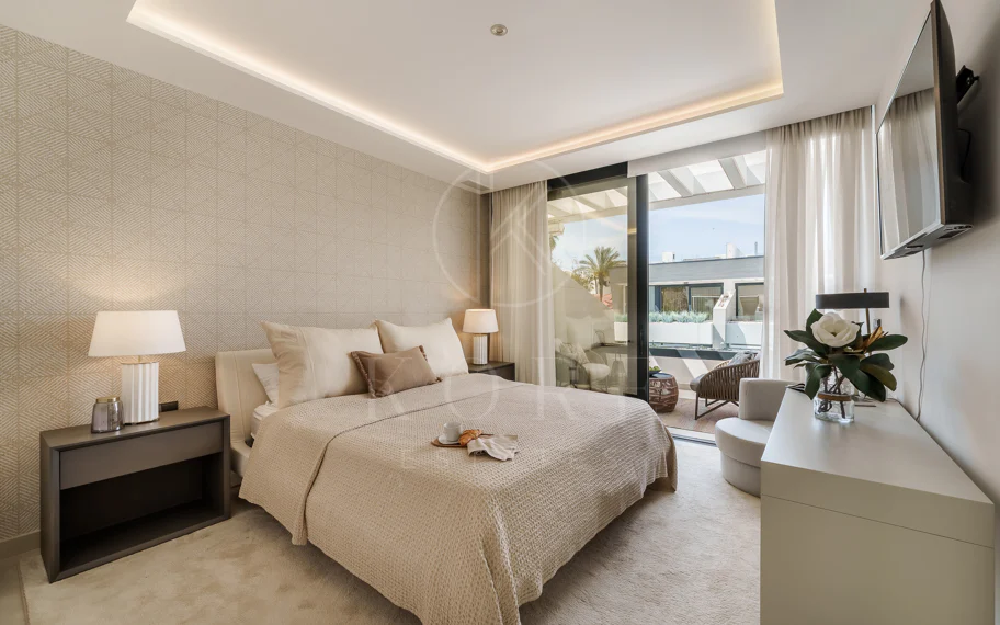 Villa pareada contemporánea exclusiva junto a la playa