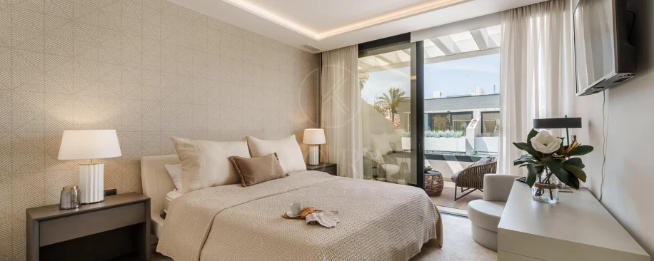 Villa pareada contemporánea exclusiva junto a la playa