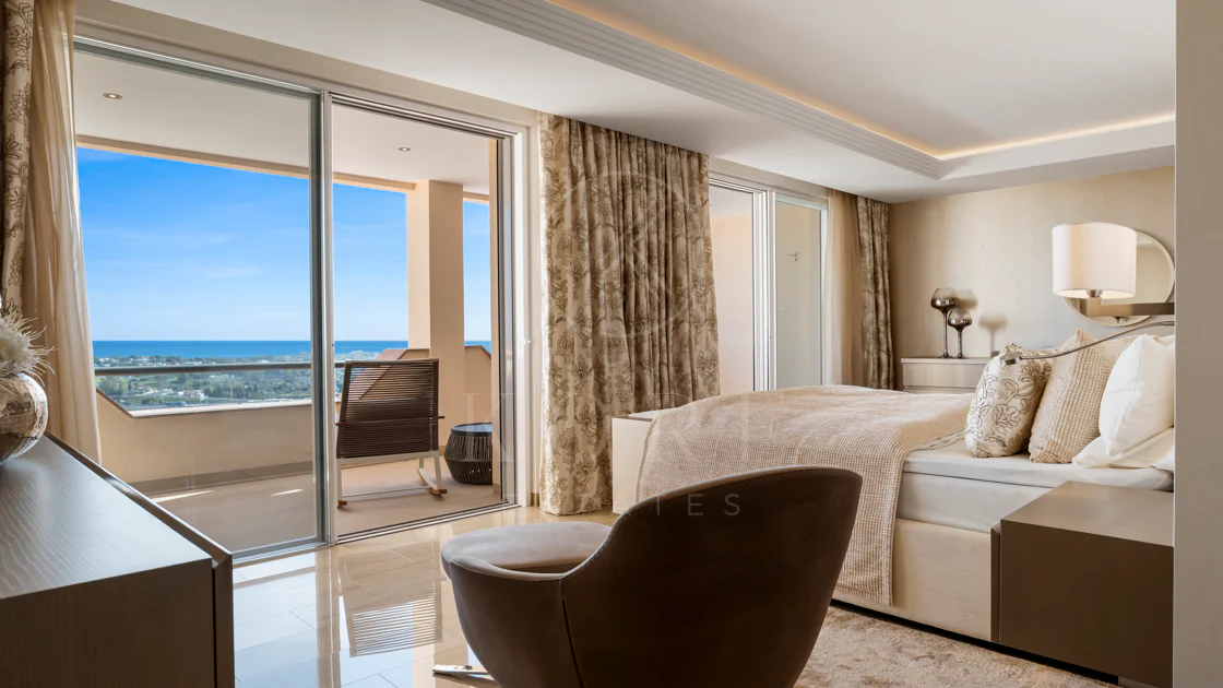 Luxury Duplex Penthouse in Los Almendros, Benahavís with Panoramic Sea Views