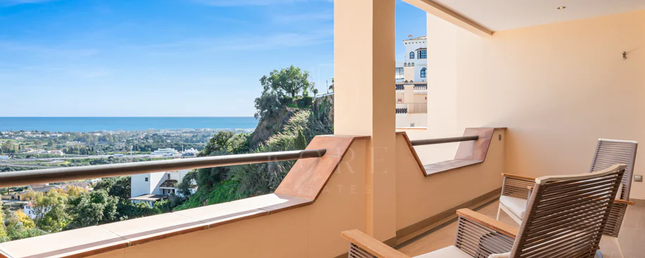 Luxury Duplex Penthouse in Los Almendros, Benahavís with Panoramic Sea Views