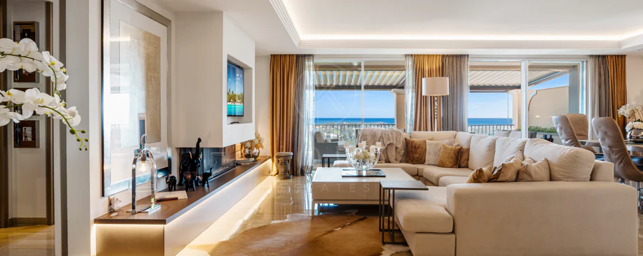 Luxury Duplex Penthouse in Los Almendros, Benahavís with Panoramic Sea Views