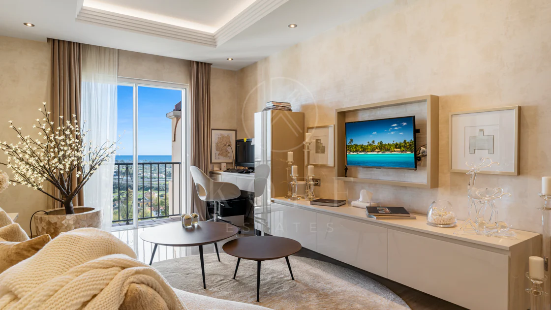 Luxury Duplex Penthouse in Los Almendros, Benahavís with Panoramic Sea Views