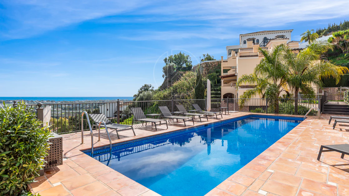 Luxury Duplex Penthouse in Los Almendros, Benahavís with Panoramic Sea Views