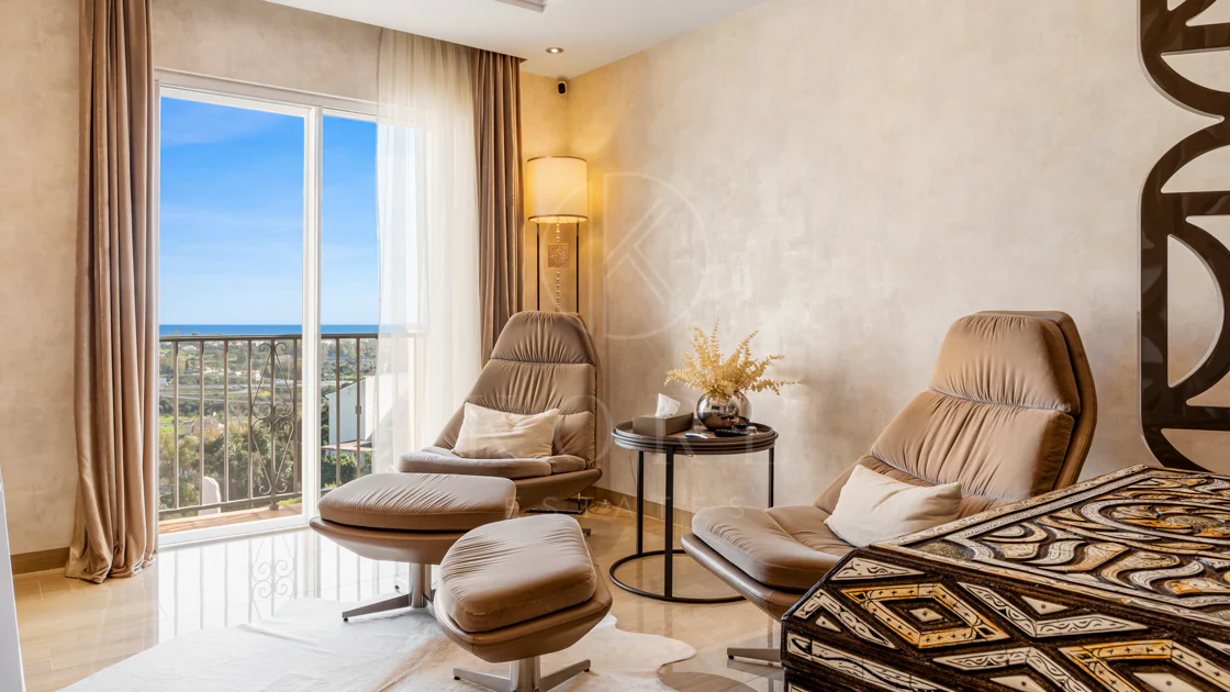 Luxury Duplex Penthouse in Los Almendros, Benahavís with Panoramic Sea Views