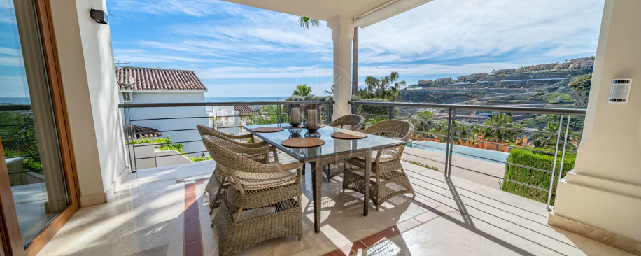 Villa con vistas al mar en La Alquería, Benahavís