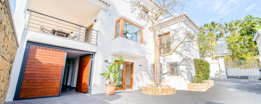 Villa con vistas al mar en La Alquería, Benahavís