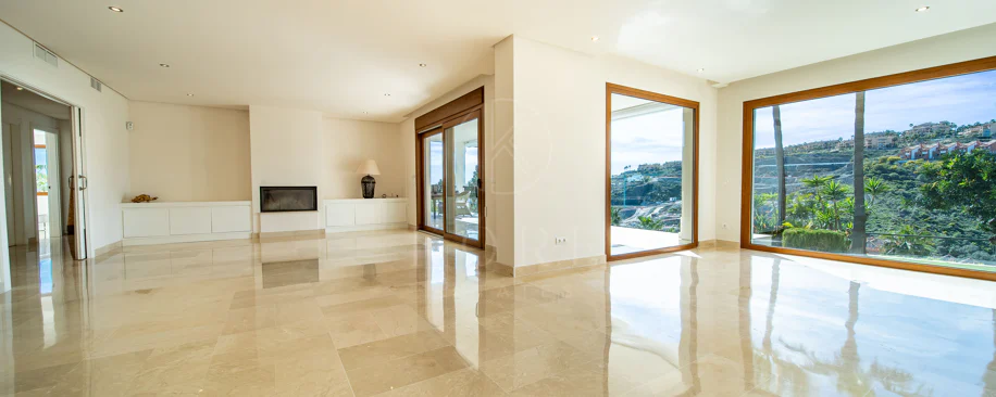 Villa con vistas al mar en La Alquería, Benahavís