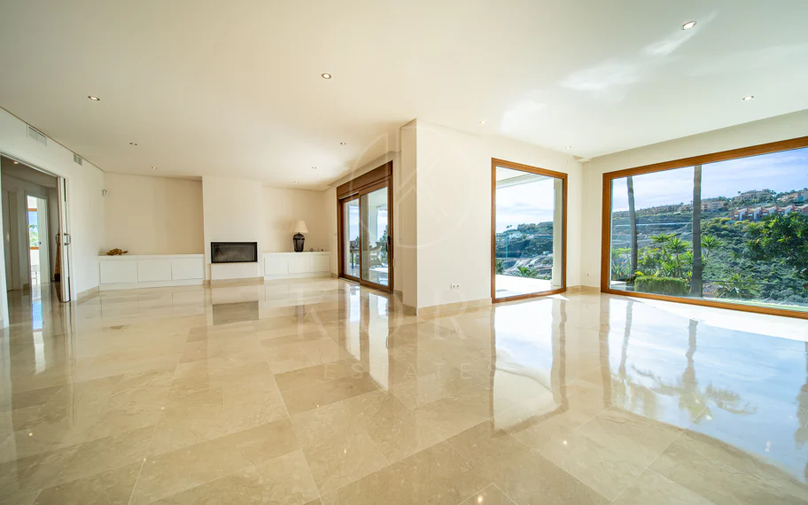 Villa con vistas al mar en La Alquería, Benahavís