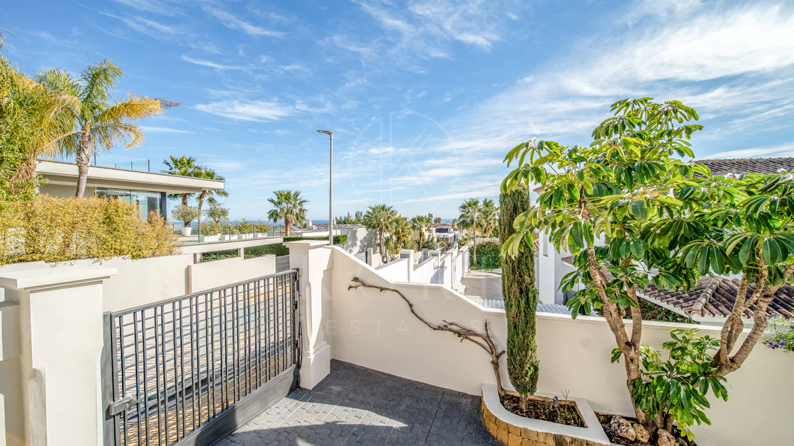 Villa con vistas al mar en La Alquería, Benahavís