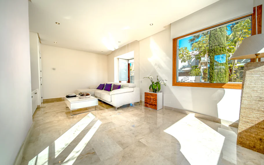 Villa con vistas al mar en La Alquería, Benahavís