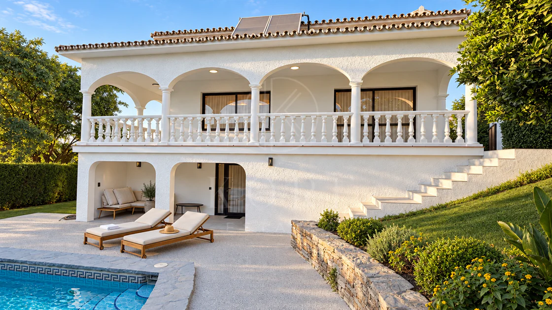 Encantadora villa andaluza en el corazón de Guadalmina