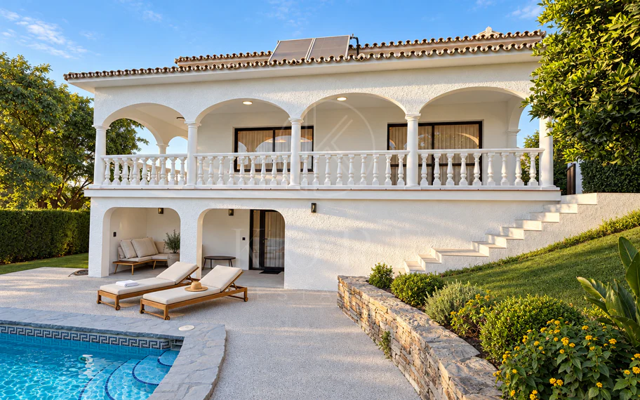 Encantadora villa andaluza en el corazón de Guadalmina