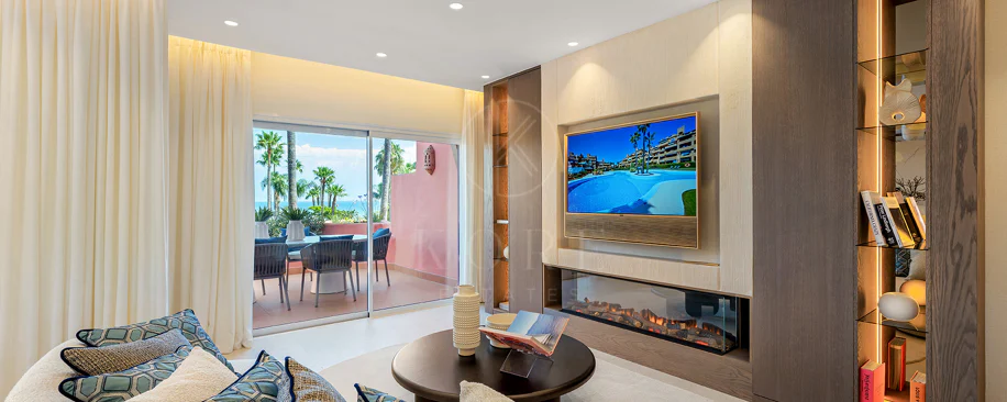 APARTAMENTO EN PRIMERA LÍNEA DE PLAYA - CABO BERMEJO - ESTEPONA