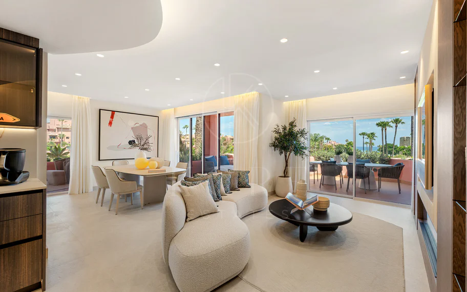 APARTAMENTO EN PRIMERA LÍNEA DE PLAYA - CABO BERMEJO - ESTEPONA