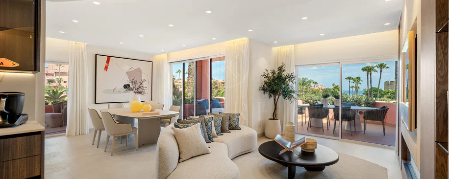 APARTAMENTO EN PRIMERA LÍNEA DE PLAYA - CABO BERMEJO - ESTEPONA