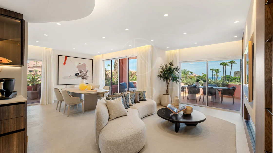 APARTAMENTO EN PRIMERA LÍNEA DE PLAYA - CABO BERMEJO - ESTEPONA