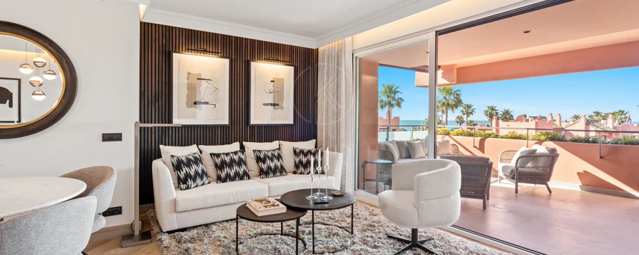 Sea View Luxury Penthouse - Newly Renovated on the Beach Side New Golden Mile