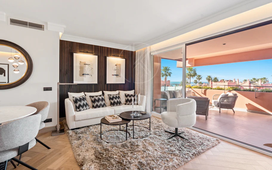 Vista Mar Ático de lujo - Nuevamente renovado en el lado de la playa Nuevo Milla de Oro