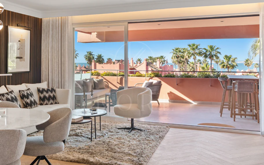 Vista Mar Ático de lujo - Nuevamente renovado en el lado de la playa Nuevo Milla de Oro