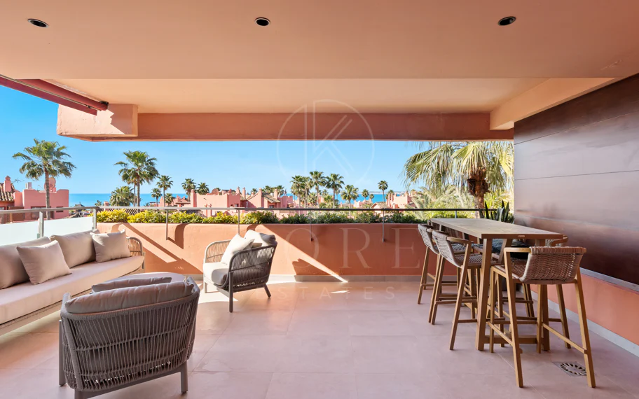 Vista Mar Ático de lujo - Nuevamente renovado en el lado de la playa Nuevo Milla de Oro