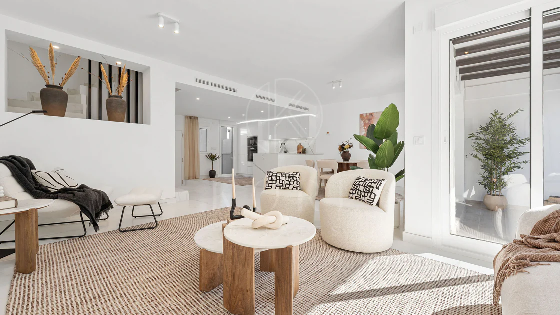 Bine ați venit în acest townhouse excepțional unde luxul contemporan se îmbină cu confortul și un stil de viață lipsit de efort!
