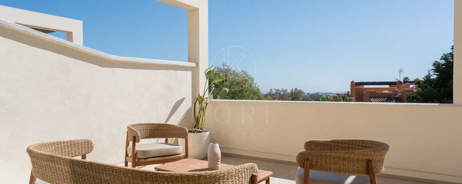 Palacetes 7 - Beautifully renovated three-bedroom apartment in La Cerquilla with Sea views.