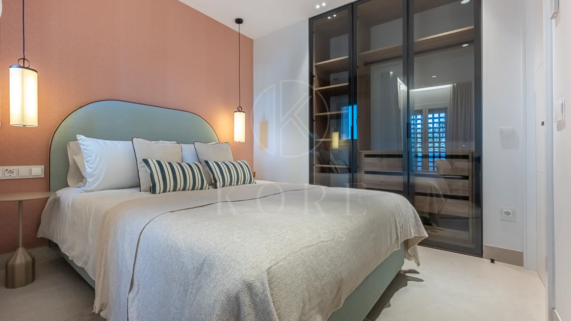 Apartamento moderno en primera línea de playa en Bahía del Velerín