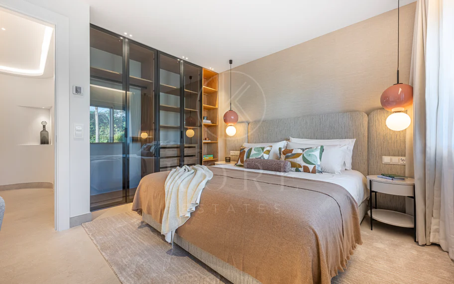 Apartamento moderno en primera línea de playa en Bahía del Velerín