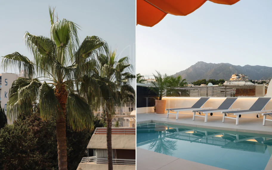 Marbella Penthouse - Private Rooftop Pool & La Concha Views