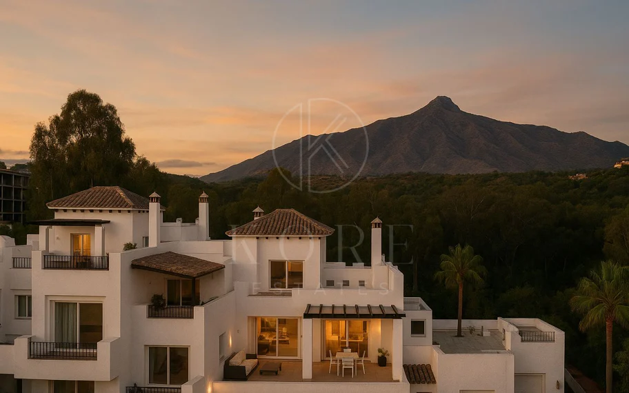 Elegant duplex penthouse in Aloha, Marbella with 3 bedrooms