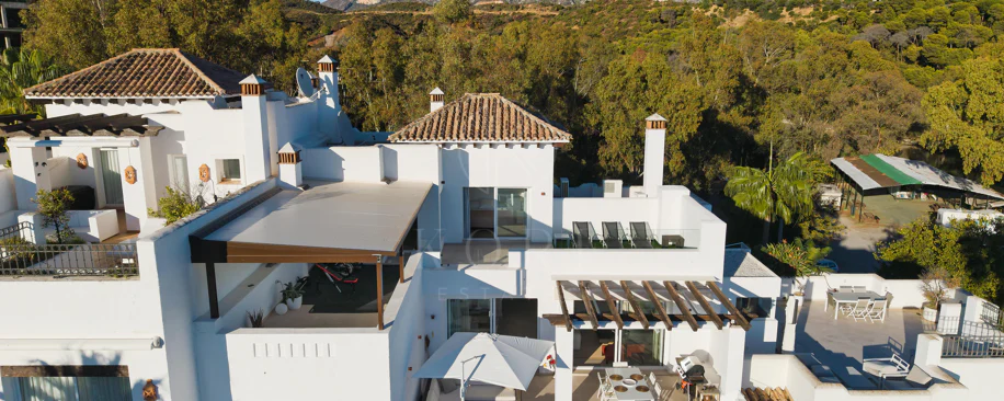 Elegant duplex penthouse in Aloha, Marbella with 3 bedrooms
