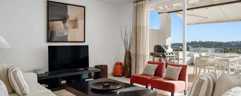 Elegant duplex penthouse in Aloha, Marbella with 3 bedrooms